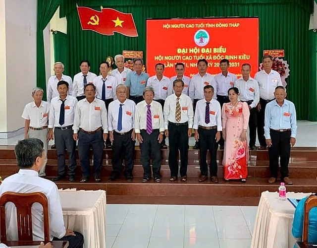 Đại hội Hội Người cao tuổi xã Đốc Binh Kiều