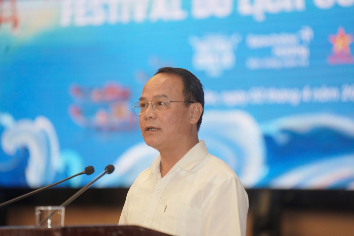 Ông Trần Xuân Cường - Phó Giám đốc Sở VHTTDL Nghệ An - thông tin về Festival Cửa Lò