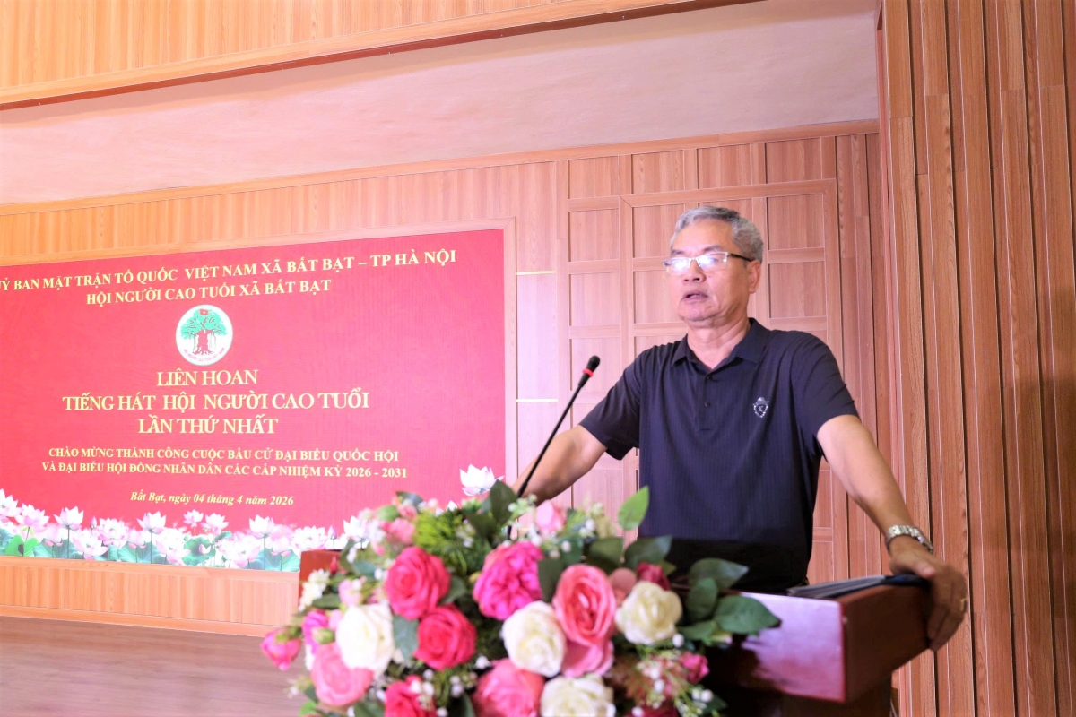 Ông Chu Đức Tính phát biểu khai mạc