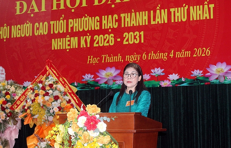 Đại hội NCT phường Hạc Thành: Khẳng định vai trò trong nhiệm kỳ mới