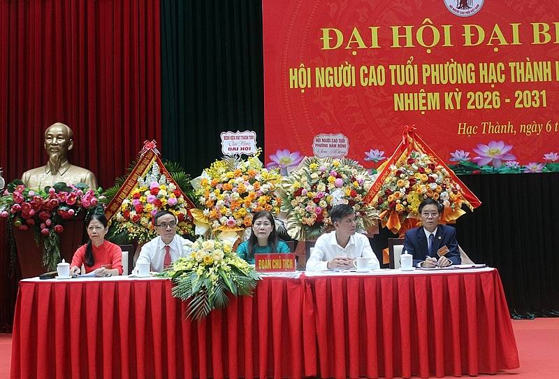 Đại hội NCT phường Hạc Thành: Khẳng định vai trò trong nhiệm kỳ mới