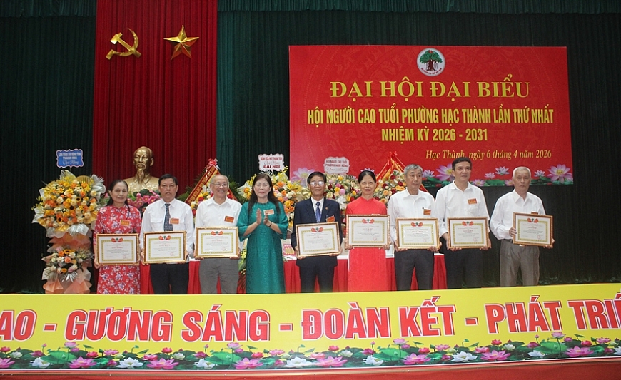 Đại hội NCT phường Hạc Thành: Khẳng định vai trò trong nhiệm kỳ mới