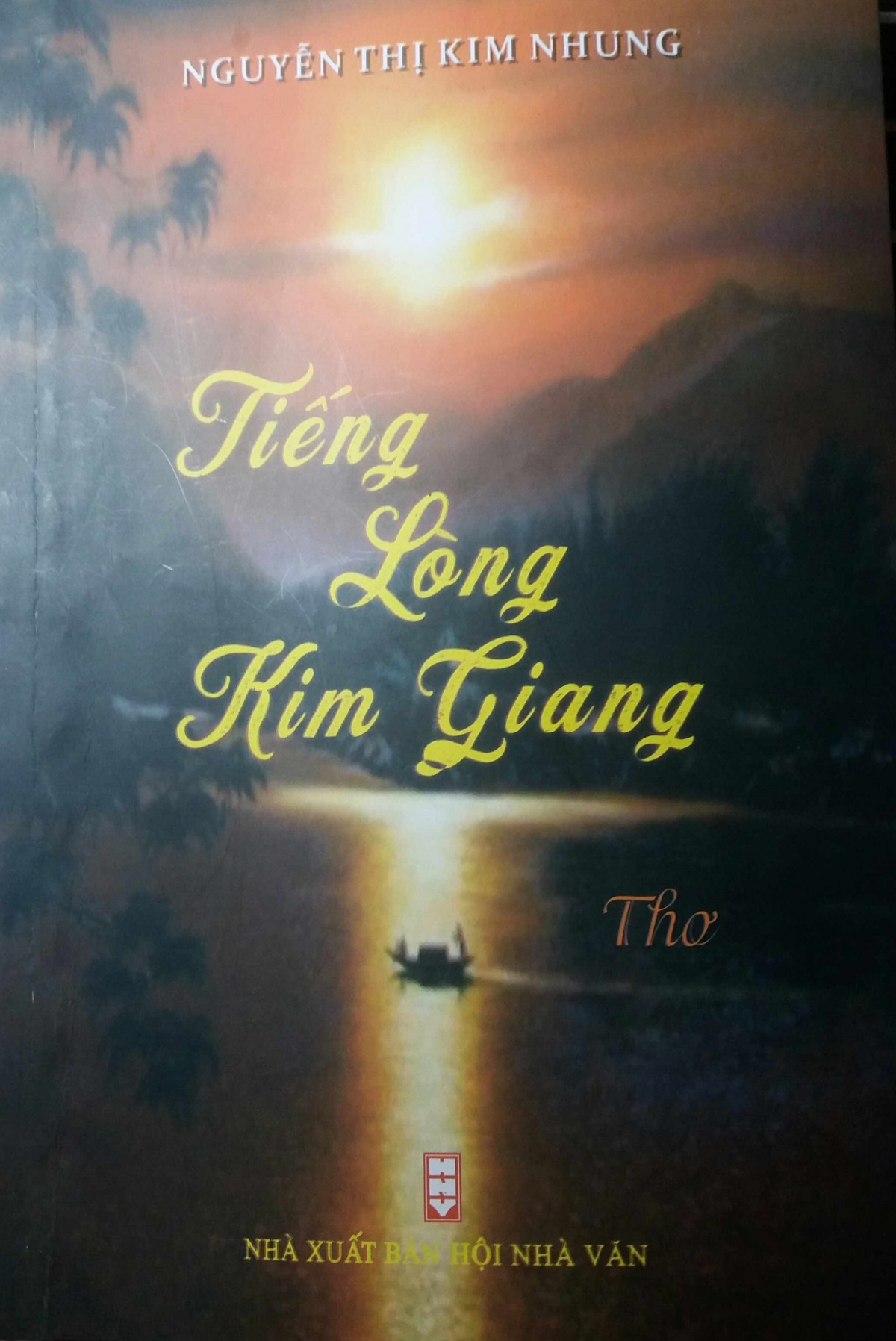 Bìa cuốn thơ “Tiếng lòng Kim Giang”            