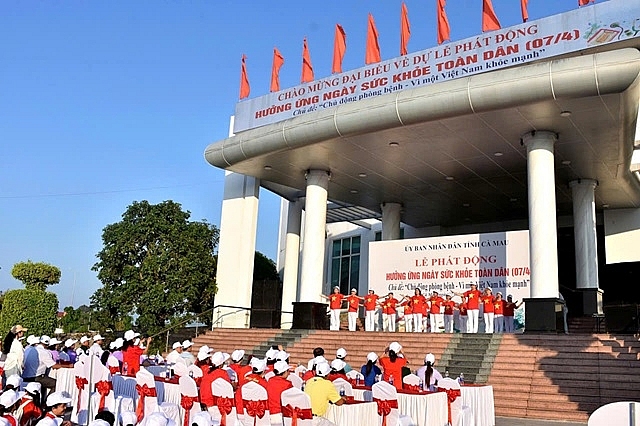 Quang cảnh buổi lễ phát động