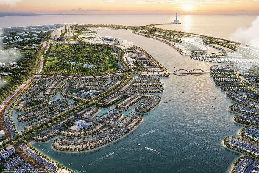 Vinhomes Green Paradise được bao bọc bởi rừng và biển Cần Giờ