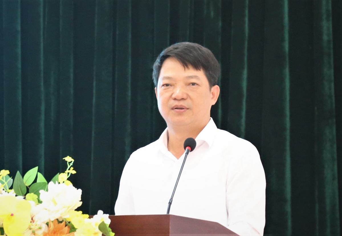 Ông Lê Văn Quân phát biểu