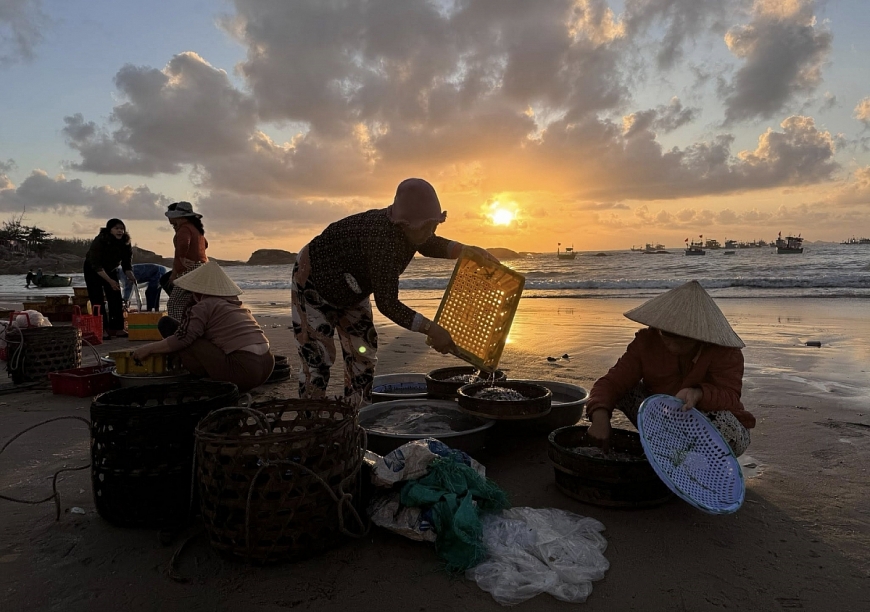 Làng chài ấy từng trù phú sung túc bên mép biển