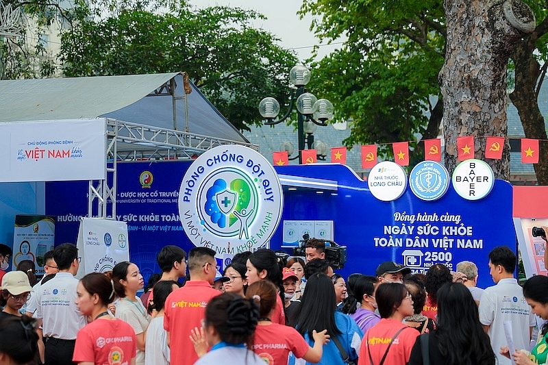 Chuỗi hoạt động tầm soát đột quỵ toàn quốc do Long Châu, Bayer và Cục Phòng bệnh triển khai, nhằm hiện thực hóa chương trình “Tăng cường dự phòng, phát hiện sớm và quản lý nguy cơ đột quỵ tại Việt Nam”