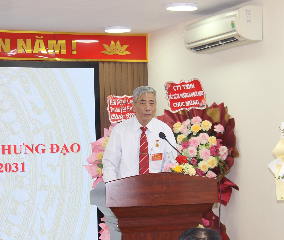 . Ông Nguyễn Văn Thóc được tín nhiệm bầu giữ chức Chủ tịch Hội nhiệm kỳ mới.