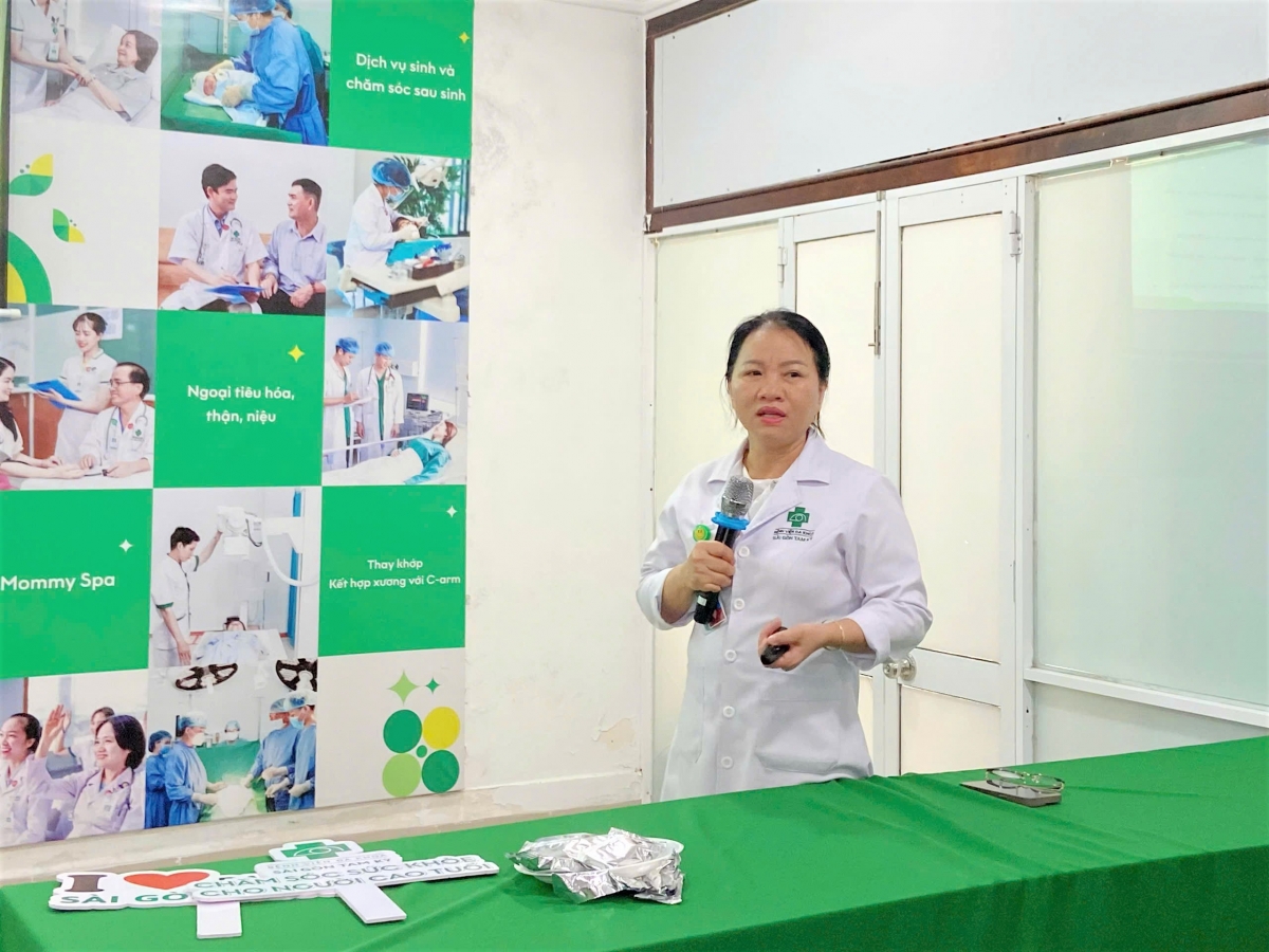 Bác sỹ Nguyễn Thị Thùy Vân chia sẻ