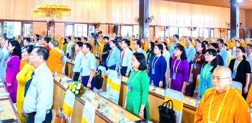Quang cảnh Đại hội Phật giáo Đồng Nai nhiệm kỳ 2026–2031