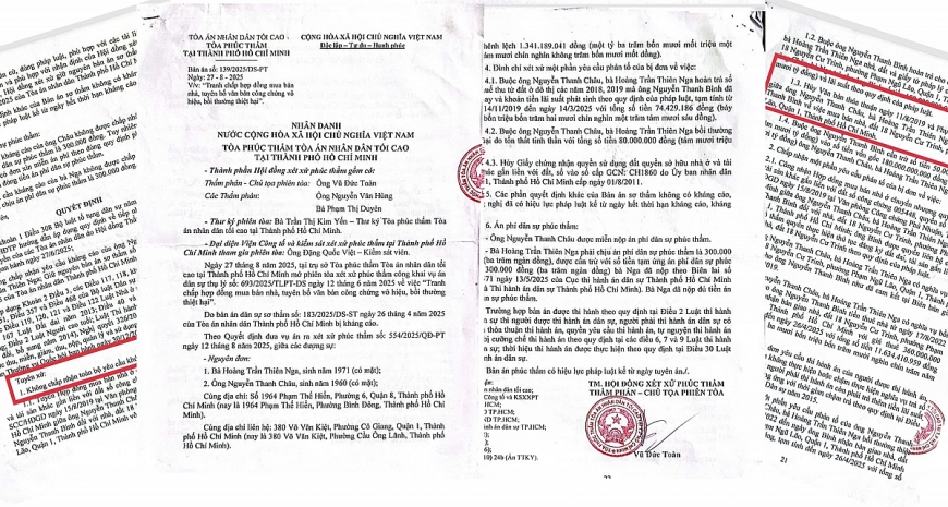 Nguyên đơn người cao tuổi đề nghị được xem xét lại vụ án theo thủ tục giám đốc thẩm