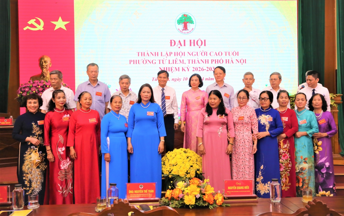 Ban Chấp hành Hội NCT phường Từ Liêm ra mắt Đại hội