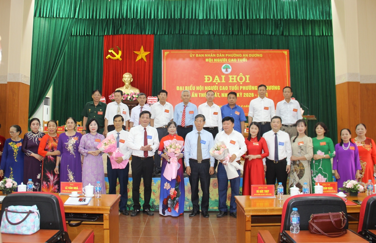 Đại hội Người cao tuổi phường An Dương đã thành công tốt đẹp.