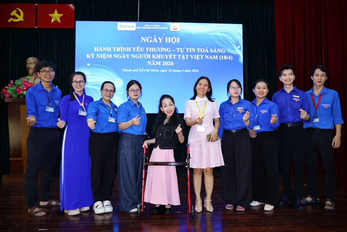 Thế hệ trẻ đòng hành cùng người khuyết tật