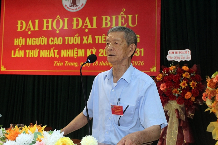 Dấu ấn của Hội NCT xã Tiên Trang trong công tác hội và phong trào NCT