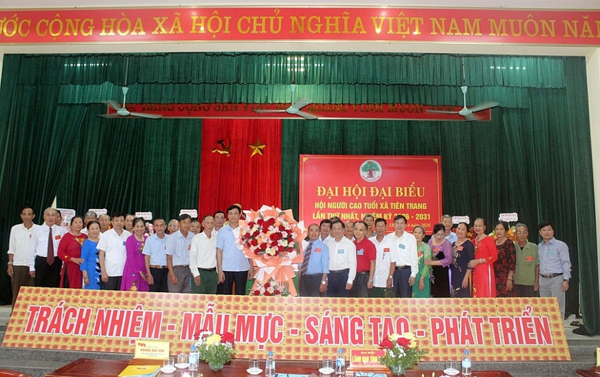 Dấu ấn của Hội NCT xã Tiên Trang trong công tác hội và phong trào NCT