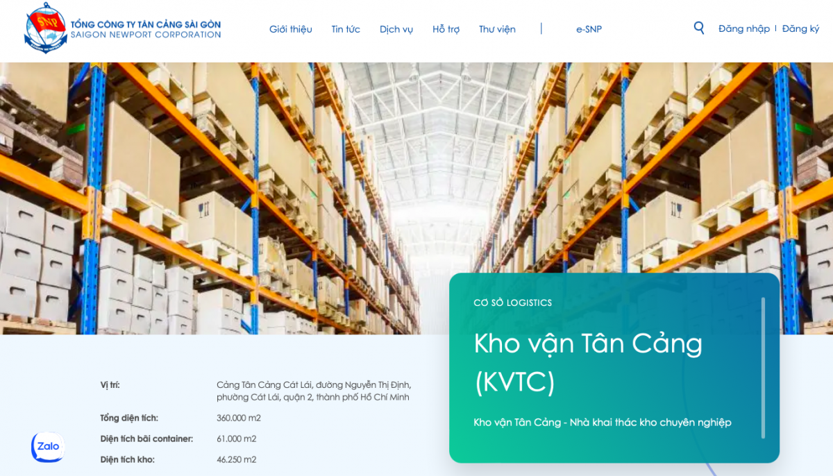 Công ty Kho Vận Tân Cảng vi phạm giao dịch trong hệ thống