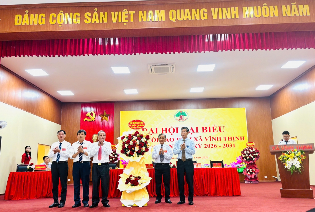 ông Lê Văn Nhã - Chủ tịch Hội Người cao tuổi thành phố Hải Phòng