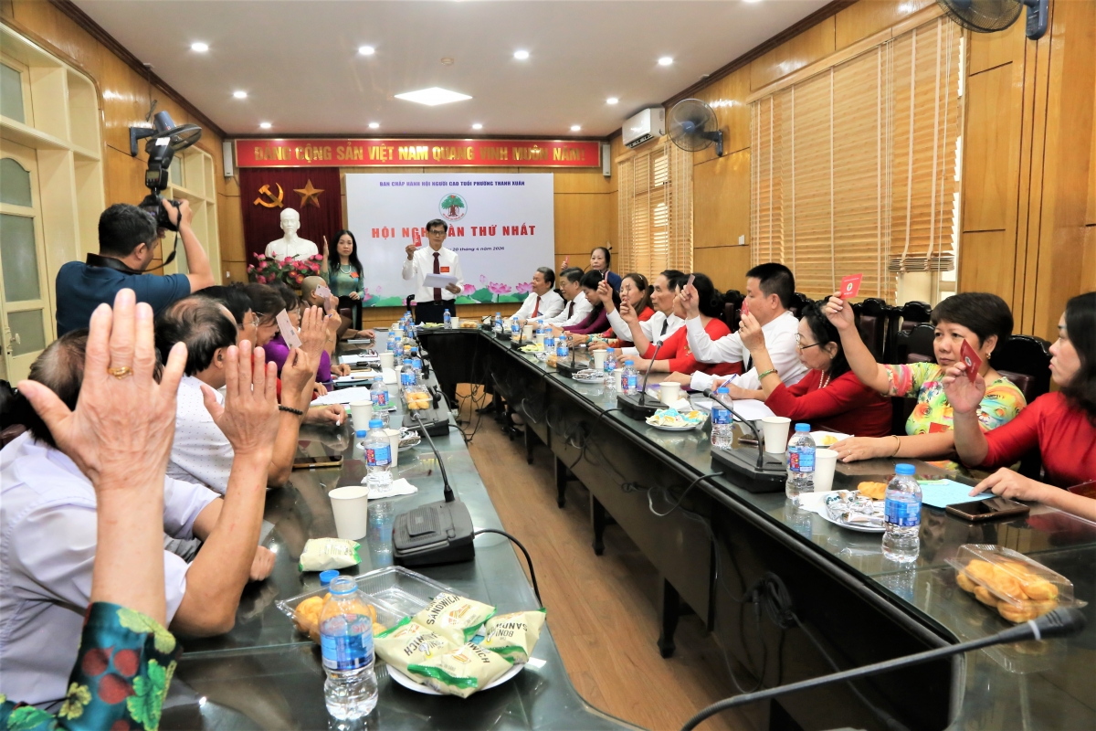 Hội nghị Ban Chấp hành Hội NCT phường lần thứ nhất