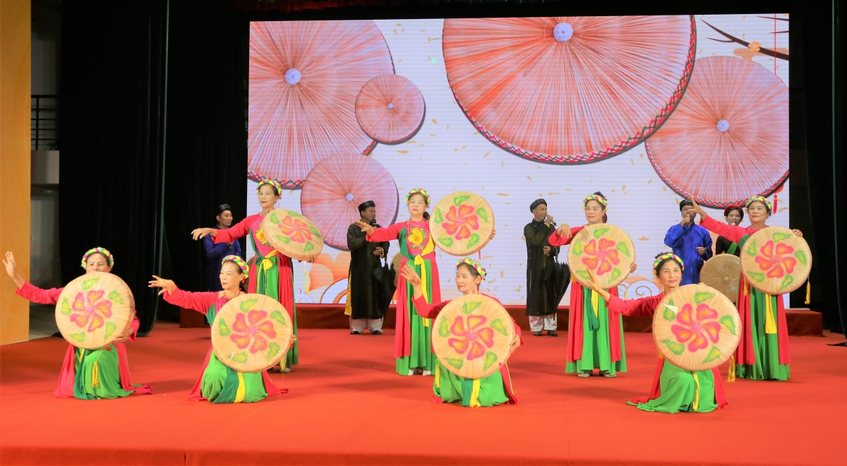 Một tiết mục tại Liên hoan