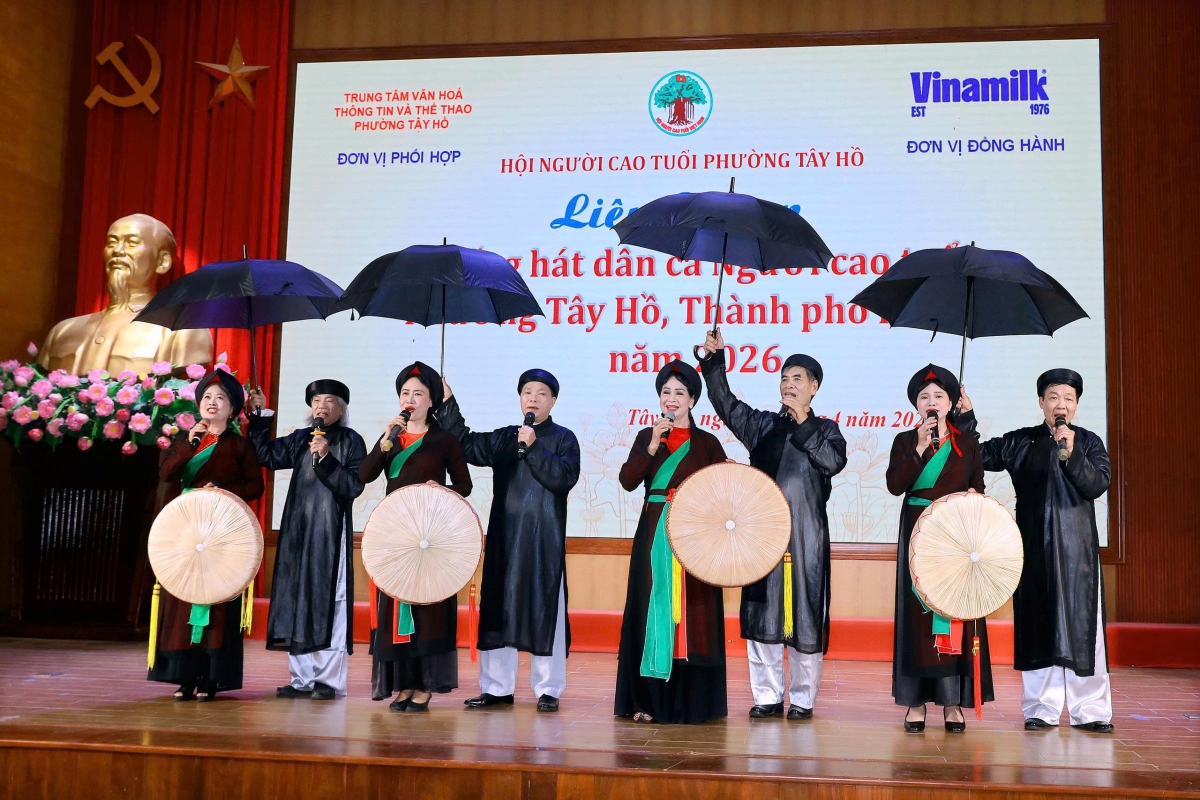 Một tiết mục tại Liên hoan