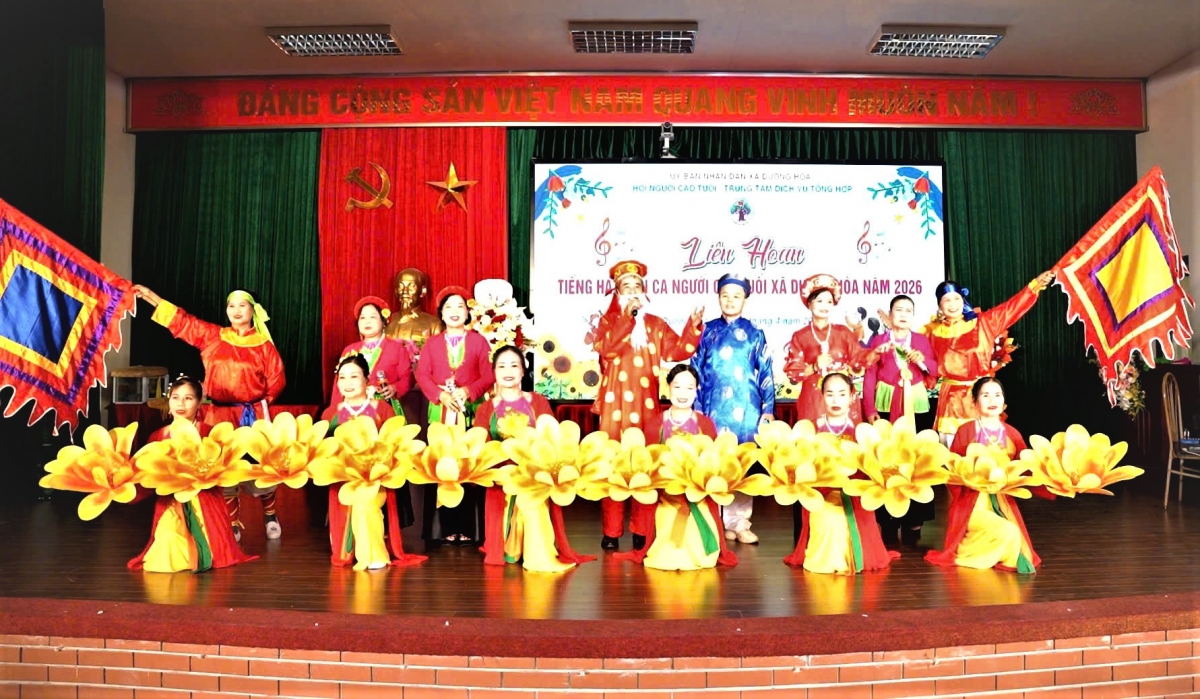 Một tiết mục tại Liên hoan