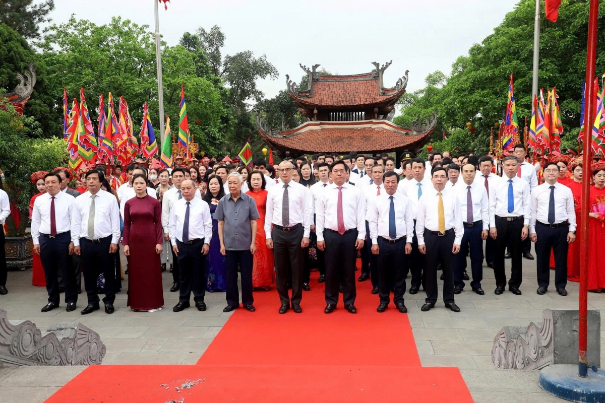 PHÚ THỌ: TỔ CHỨC LỄ GIỖ QUỐC TỔ LẠC LONG QUÂN, TƯỞNG NIỆM TỔ MẪU ÂU CƠ