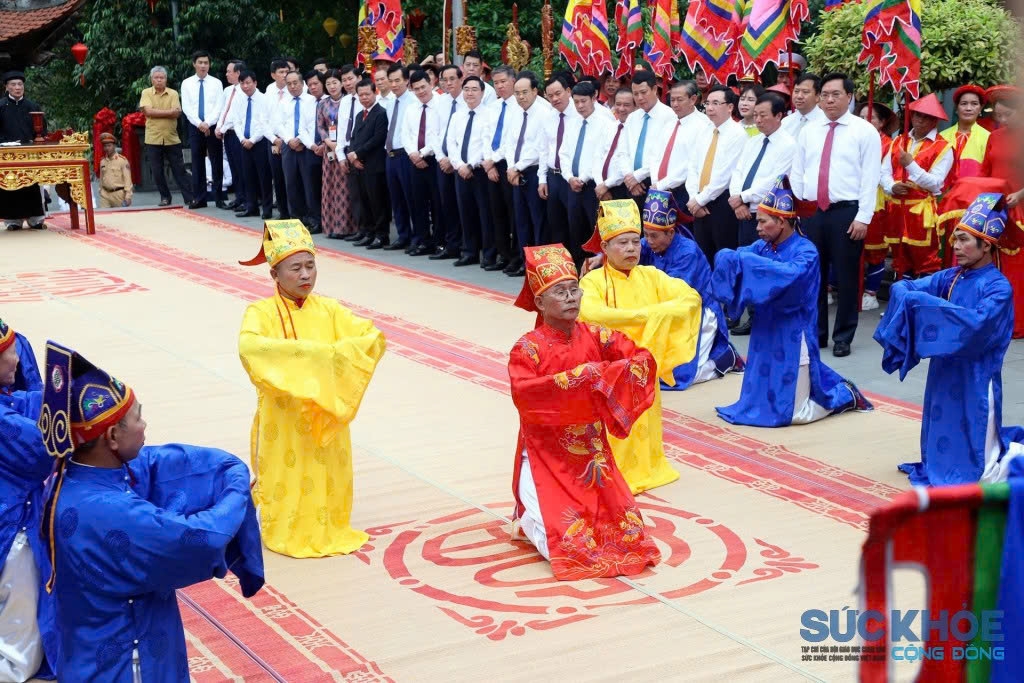 PHÚ THỌ: TỔ CHỨC LỄ GIỖ QUỐC TỔ LẠC LONG QUÂN, TƯỞNG NIỆM TỔ MẪU ÂU CƠ