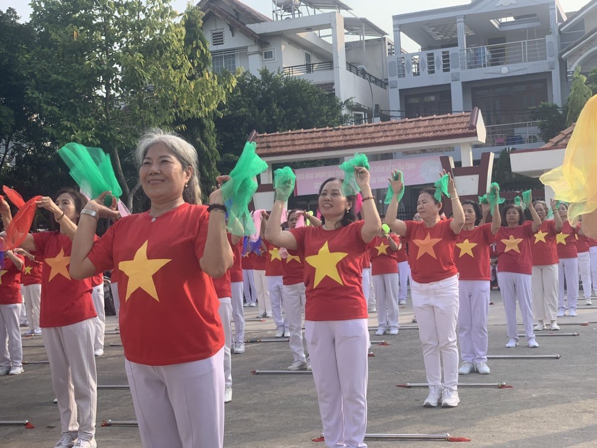 3.	Các tiết mục đồng diễn đặc sắc, ấn tượngs