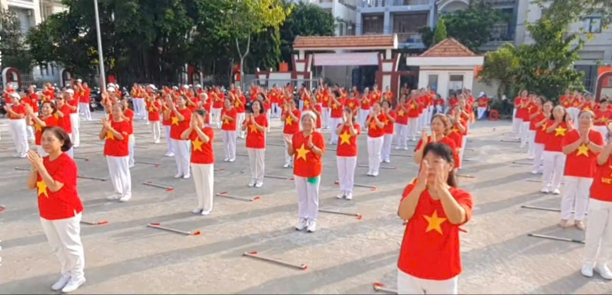 3.	Các tiết mục đồng diễn đặc sắc, ấn tượng