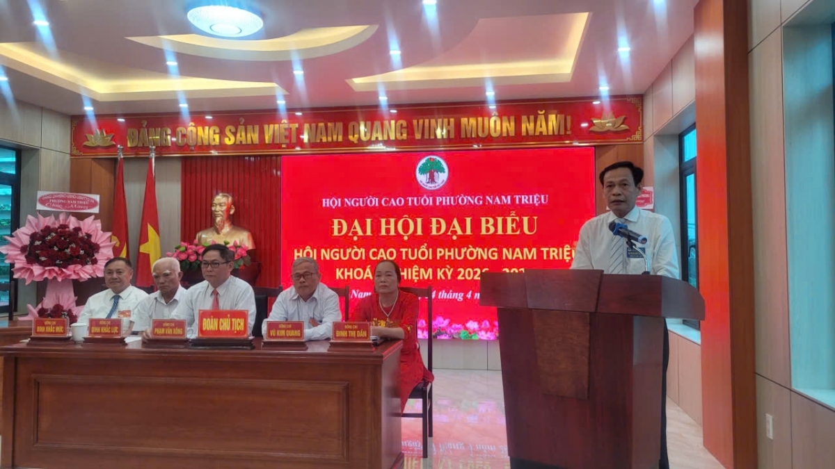 Ông Đỗ Tràng Thành – Phó chủ tịch Hội Người cao tuổi TP Hải Phòng 