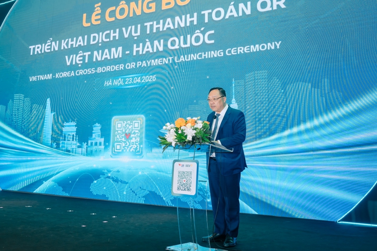 BIDV, Hana Bank và các đối tác triển khai dịch vụ thanh toán QR Việt - Hàn