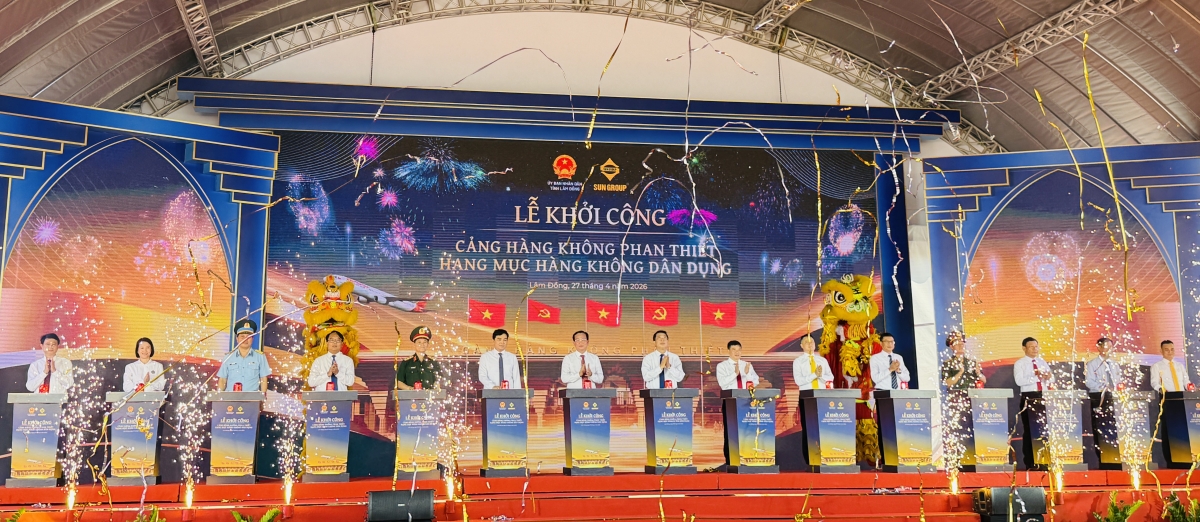 Lâm Đồng khởi công hạng mục hàng không dân dụng Cảng hàng không Phan Thiết