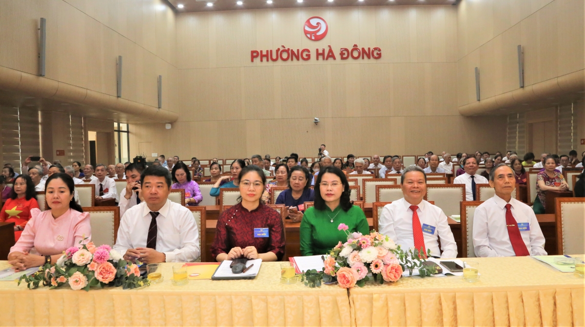 Đại hội thành lập Hội NCT phường Hà Đông