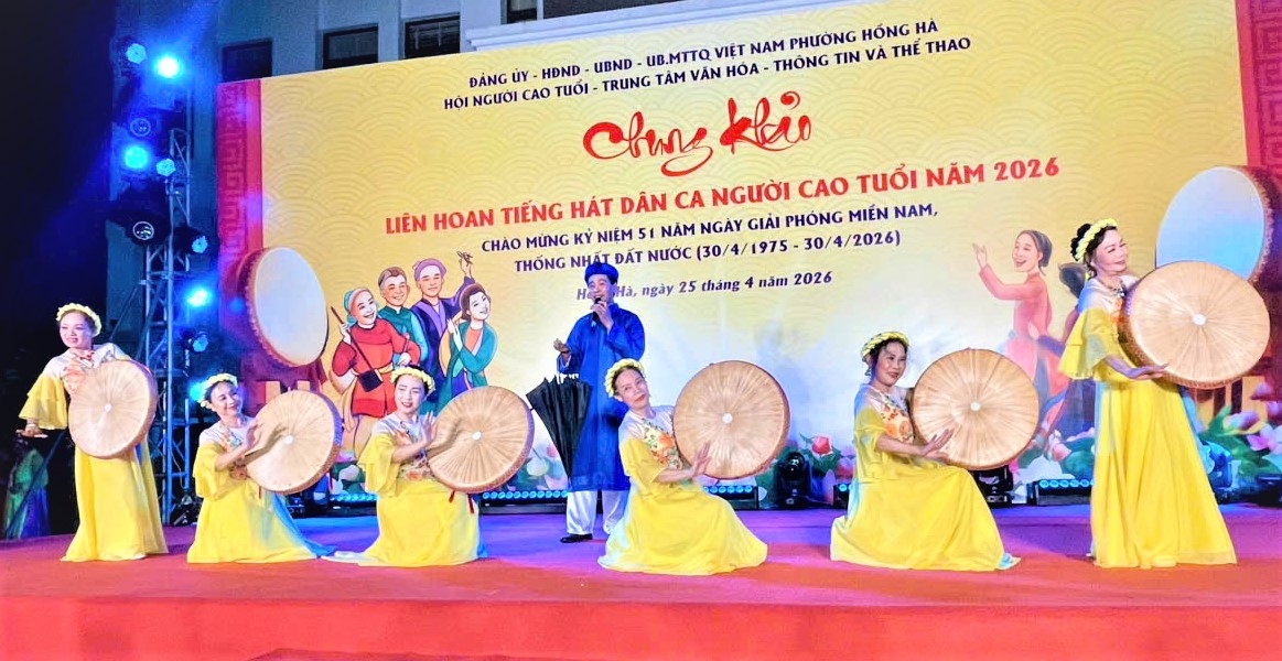 Một tiết mục tại Liên hoan