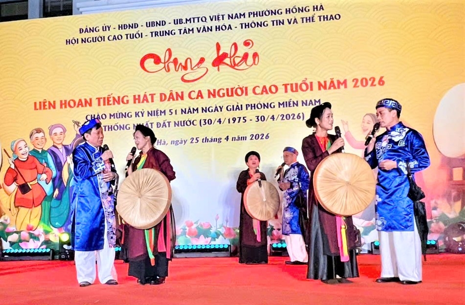 Một tiết mục tại Liên hoan