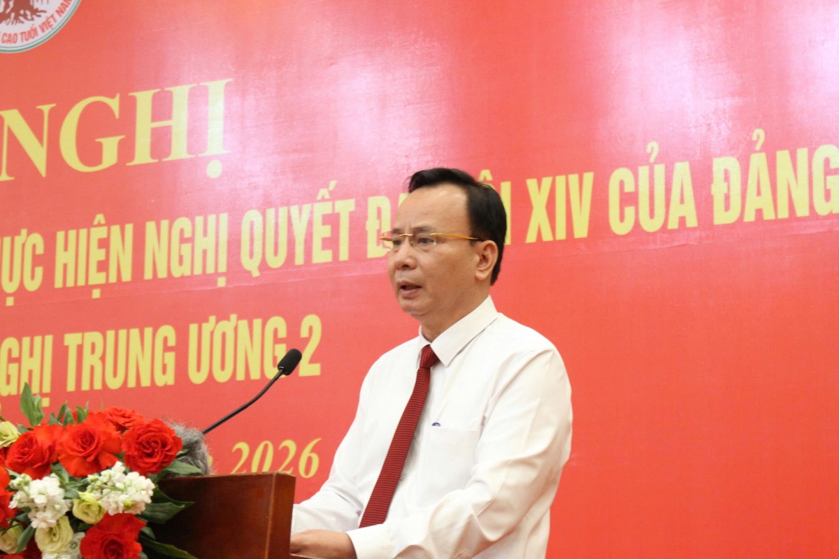 Phó Chủ tịch Nguyễn Lam phát biểu khai mạc