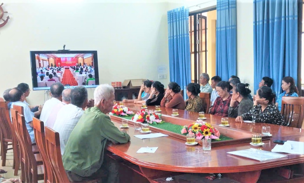 NCT xã Nghi Dương, TP Hải Phòng tham dự Hội nghị trực tuyến qua zoom