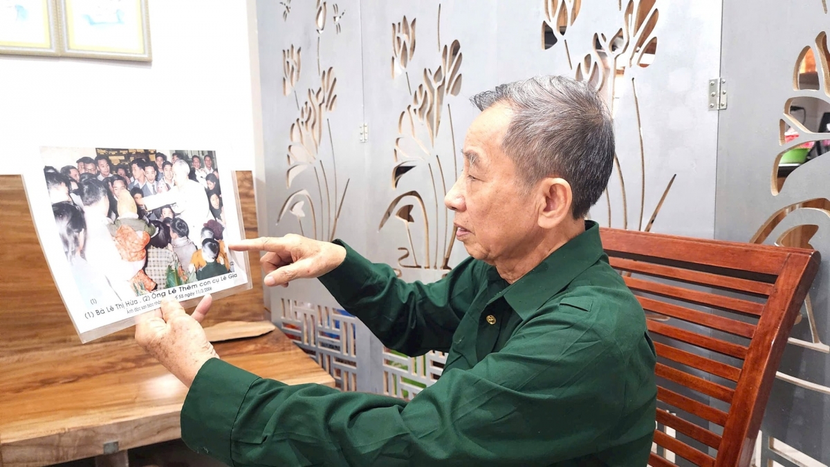 Hơn 70 năm đã trôi qua, nhưng từng chi tiết trong lần gặp đầu tiên vẫn còn nguyên vẹn trong ký ức của Cự chiến binh Lê Thêm.