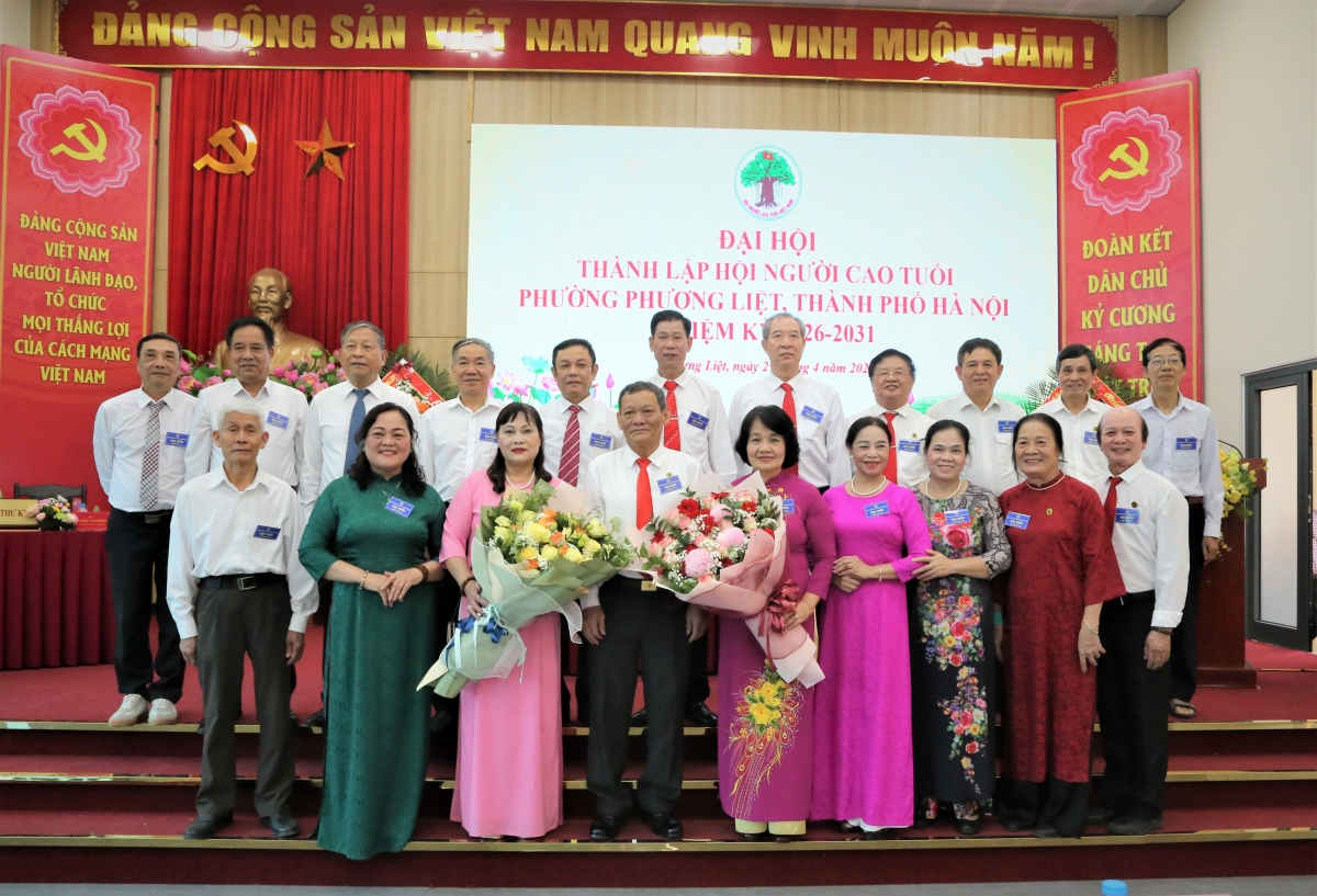 Ban Chấp hành Hội NCT phường Phương Liệt ra mắt Đại hội