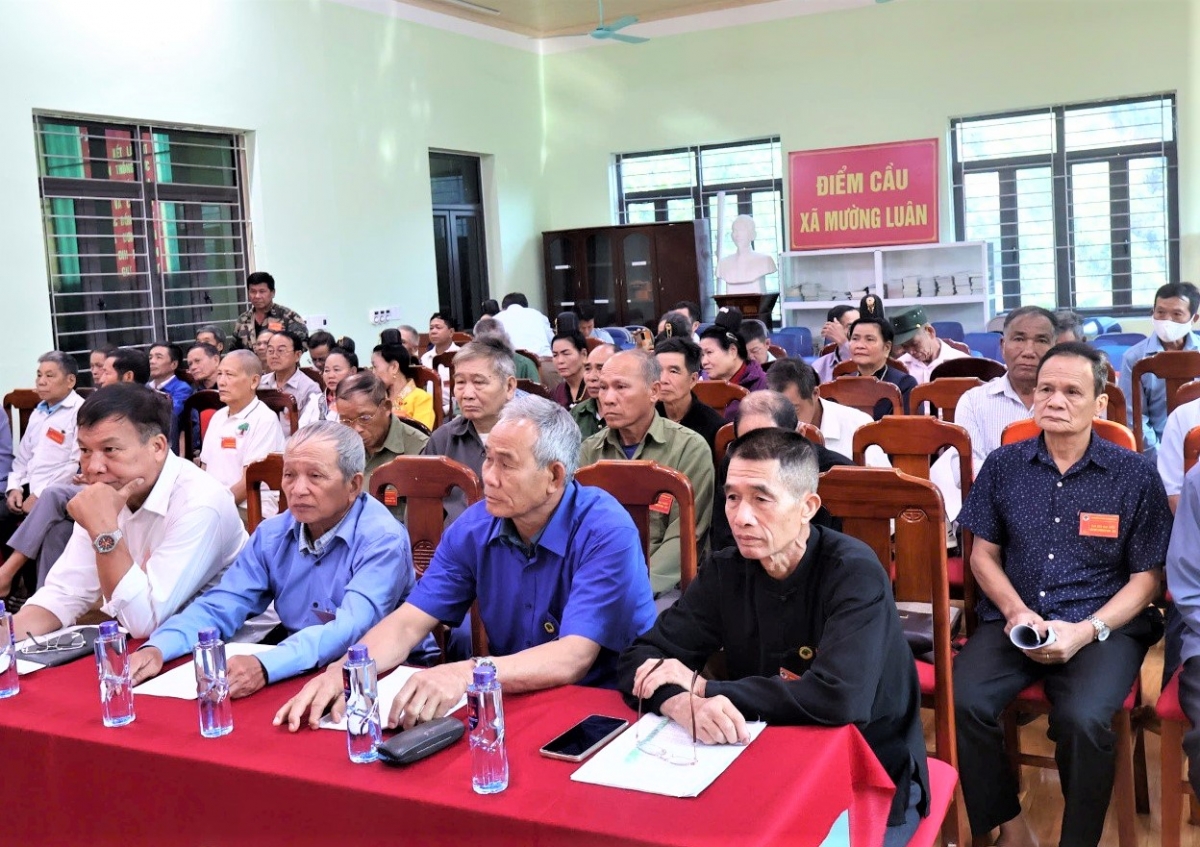 Dấu mốc quan trọng của Hội NCT xã Mường Luân sau sáp nhập