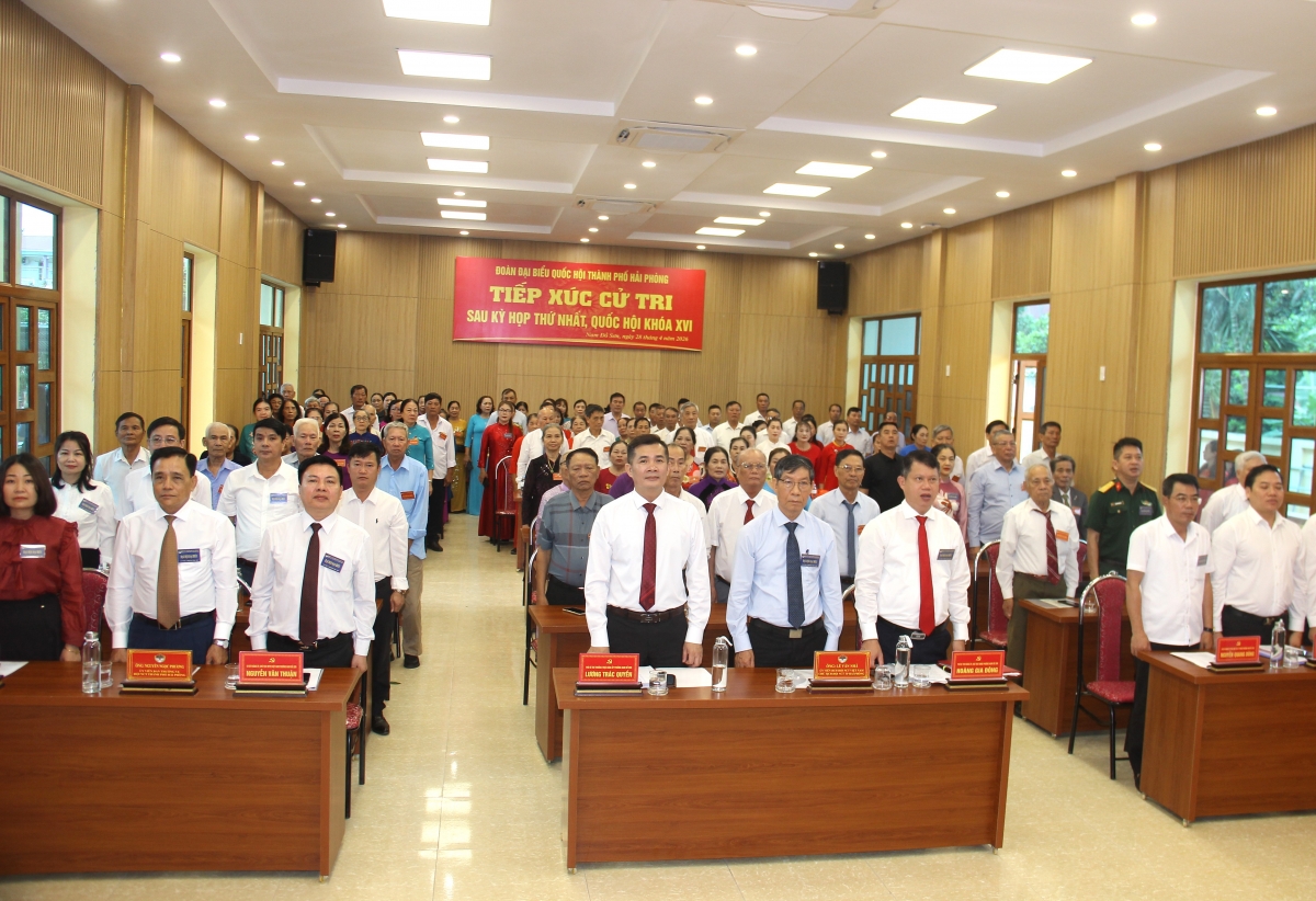 Các địa biểu dự Đại hội.