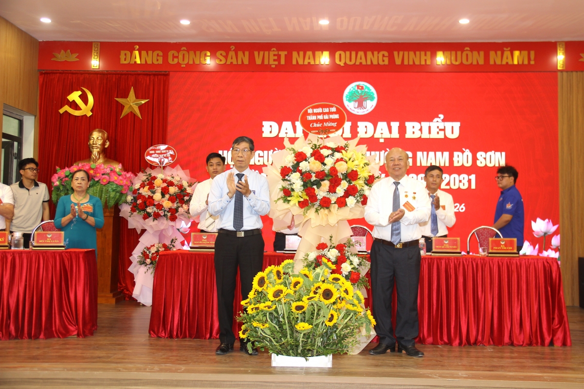 ông Lê Văn Nhã, Chủ tịch Hội Người cao tuổi TP Hải Phòng 