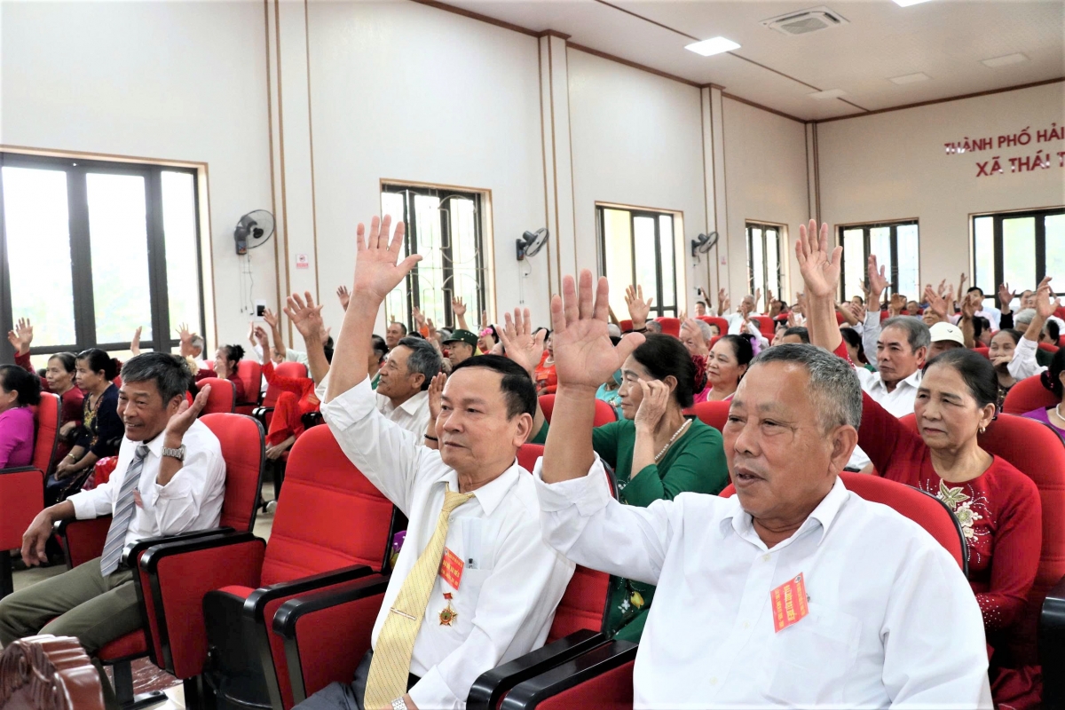 Đại hội biểu quyết bấu Ban Chấp hành, Ban Kiểm tra