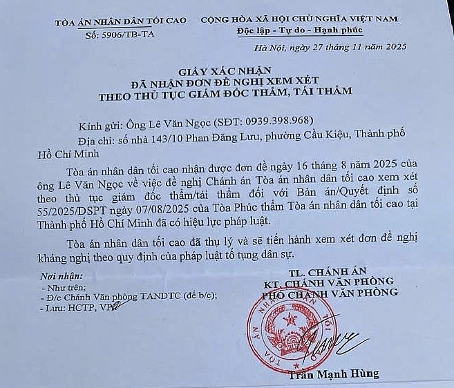 Hành trình đi tìm công bằng của một người cao tuổi