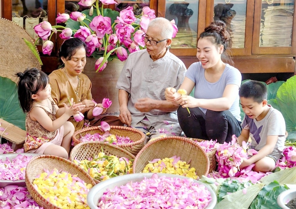 Phường Tây Hồ có nhiều gia đình 3-4 thế hệ cùng chung sống