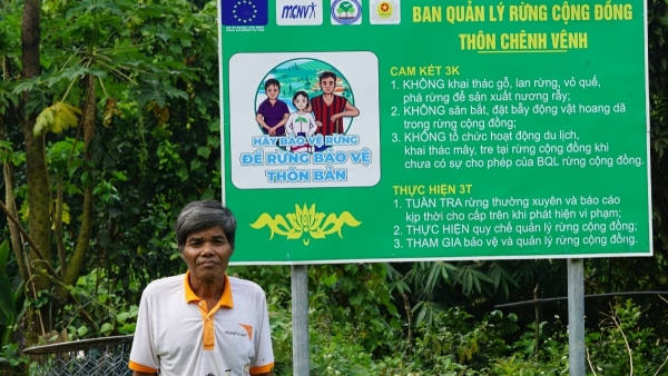 Người giữ rừng cho xanh màu hy vọng