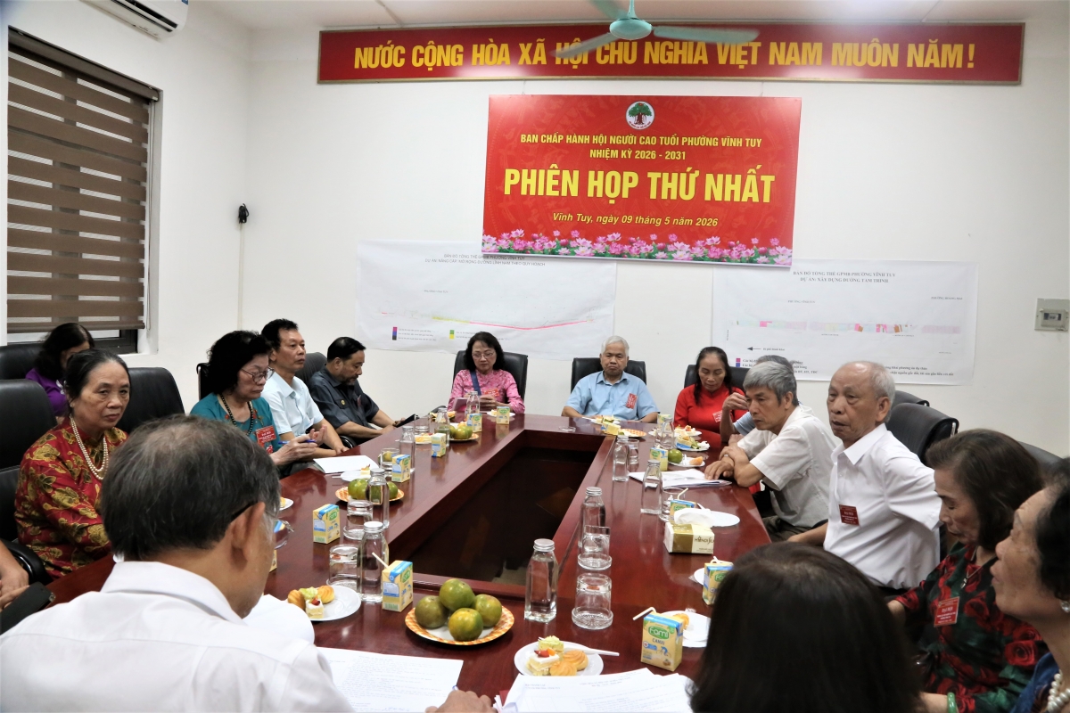 Đại hội Hội NCT Vĩnh Tuy, khép lại 126/126 cơ sở của TP Hà Nội