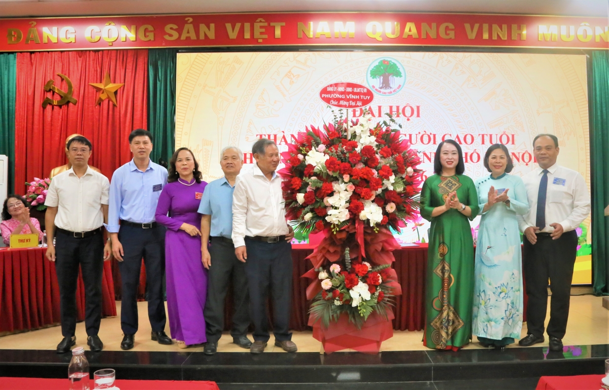 Đại hội Hội NCT Vĩnh Tuy, khép lại 126/126 cơ sở của TP Hà Nội